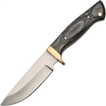 Picture of SZCO SZCO Drop Point Skinner Knife Black 203361-BK