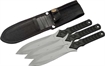 Picture of SZCO RITE EDGE 10" DRAGON THROWING KNIFE 3PC SET W/SHTH 210711