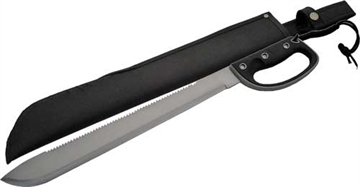Picture of SZCO RITE EDGE 19" RUBBER GRIP MACHETE 24.75" OVERALL LENGTH 926813