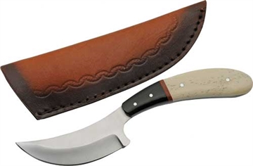 Picture of SZCO RITE EDGE 3.75" BONE BIRD WING SKINNER W/SHEATH 203419BO