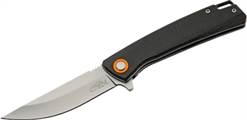 Picture of SZCO SAWMILL RUC 4" BLACK MICARTA FOLDER D2 STEEL BLADE RUC4010BK