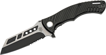 Picture of SZCO SIERRA ZULU NIGHTHAWK FOLDER 4.5" BLADE W/AMBI CLIP SZ5602CP