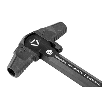Picture of Strike Industries AR-TBCH-223-BK-BK T-Bone Charging Handle .223/5.56x45mm Nato Black Polymer Handles Aluminum Shaft for AR-15 ARTBCH223BKBK