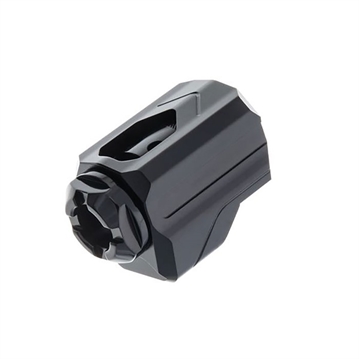 Picture of Tyrant Cnc UNI-COMP COMPENSATOR FOR 9MM UNIVERSAL BLACK W/BLACK SCREW TD-UCOMP-BLK/BLK