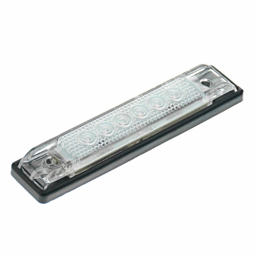 Picture of T-H MARINE SLIM LINE II 4" LOW PROFILE LED STRIP LIGHT BLUE BE-EL-33601-DP