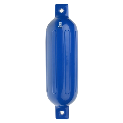Picture of T. H. MARINE RIBBED BOAT FENDER INFLATABLE - 5.5"X20" BLU BE-GE-52177-DP