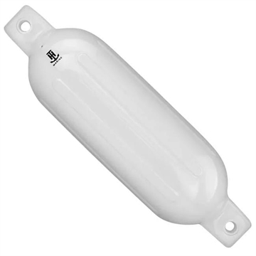 Picture of T. H. MARINE RIBBED BOAT FENDER INFLATABLE - 6.5"X23" WHT BE-GE-52183-DP