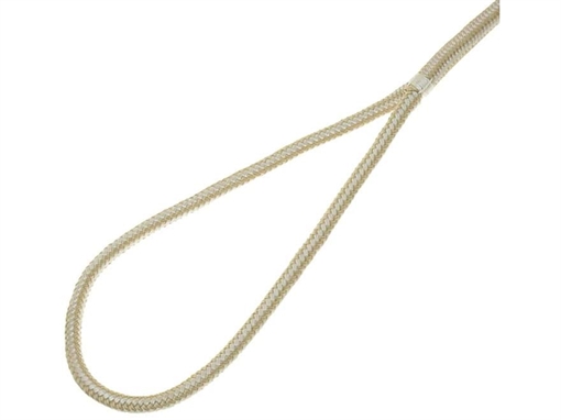 Picture of T. H. MARINE DOCK LINE GOLD 1/2"X15' DBL BRAID GOLD/WHT W/12" EYE BE-CO-52878-DP