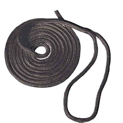 Picture of T. H. MARINE DOCK LINE BLK 3/8"X25' 12" EYE BE-CO-52873-DP