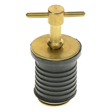 Picture of T-H MARINE TWIST DRAIN PLUG 1' BRASS BE-PL-54844-DP