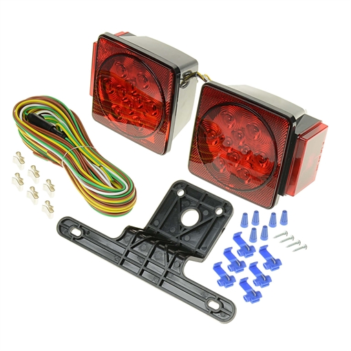 Picture of T. H. MARINE LED SQUARE TRAILER LIGHT KIT BE-TR-59746-DP