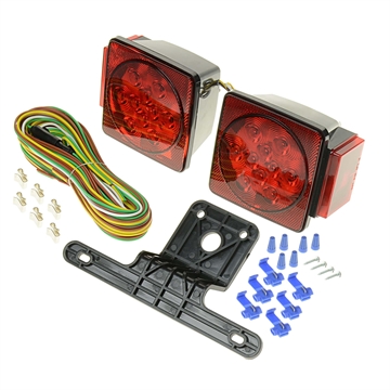 Picture of T. H. MARINE LED SQUARE TRAILER LIGHT KIT BE-TR-59746-DP