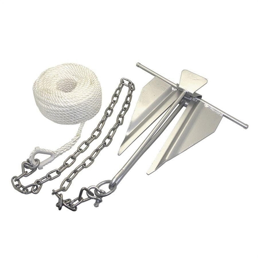 Picture of T. H. MARINE NAVY ANCHOR 10LB COATED BLK BE-AN-50222-DP