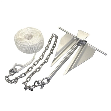 Picture of T. H. MARINE NAVY ANCHOR 10LB COATED BLK BE-AN-50222-DP