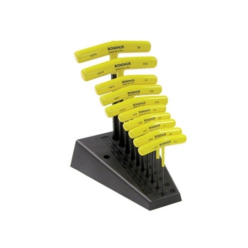 Picture of Bondhus SAE HEX T-HANDLE 10-PIECE SET 13390