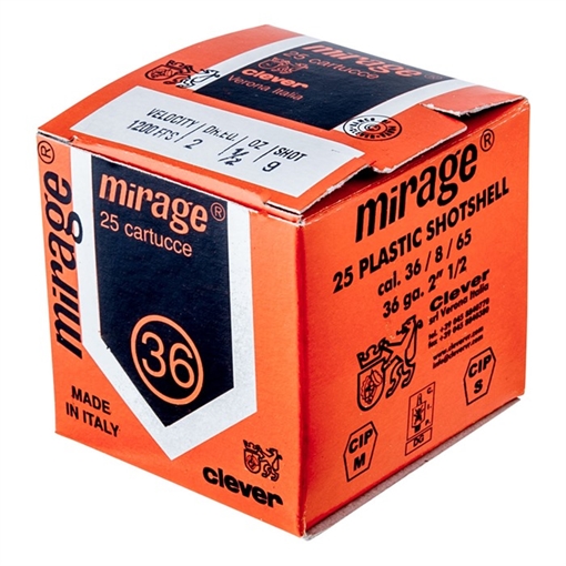 Picture of Clever MIRAGE SUPER TARGET T1 410 BORE 2-1/2'' 1/2OZ #9 SHOT 250/CS CMST4109