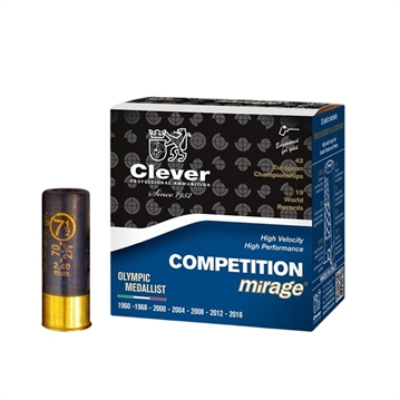 Picture of Clever T2 COMPETITION 12 GAUGE 1OZ #8 1250 FPS 25/BOX CMCOMP12LH18