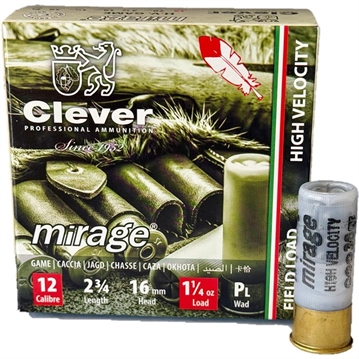 Picture of Clever T3 HV GAME LOADS 12GA 2-3/4'' 1-1/4OZ #7.5 SHOT 25/BOX CMT3HV1275