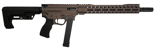 Picture of T6 FIREARMS GOAT SERIES SHREDDER AR9 TCS 9MM 16 MLOK BRZ T90076MB