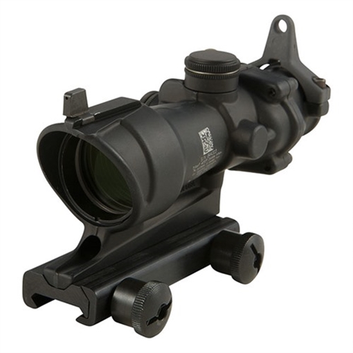 Picture of Trijicon ACOG Rifle Scope, 4X32, Amber Center Illumination for M4A1, Flat Top Adapter, Backup Iron Sights and Dust Cover TA01NSN 100091