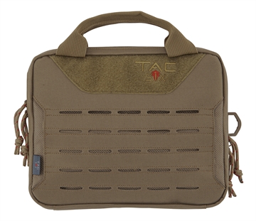 Picture of Allen Company Tac-Six Crew 2 Gun Tactical Pistol Case, 10"x8", Polyester Construction, Coyote 10816