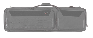 Picture of Tac Six Unit Tactical Case Black 600D Polyester 2 Rifles 10832