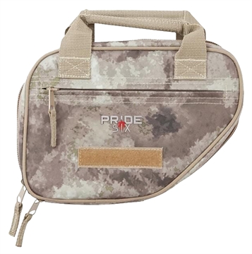 Picture of Tac Six Battalion Handgun Case 10" Long Tan/A-TACS AU Neoprene Holds 1 10941