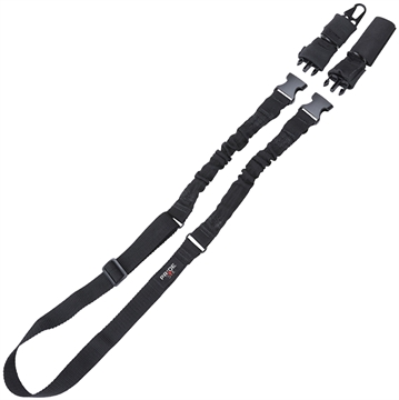 Picture of Tac Six Citadel Single & Double Point Sling Black Webbing 50" OAL Single to Two Point MSR 8911