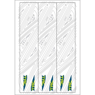 Picture of TAC Vanes TAC Vanes Arrow Specific Wraps White Size C 4.675 13 pk. 80TAC-0135108-1258