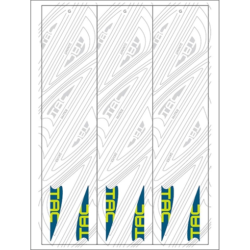 Picture of TAC Vanes TAC Vanes Arrow Specific Wraps White Size G 5.5 13 pk. 80TAC-0135108-1262