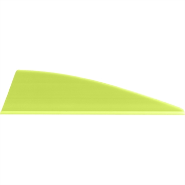 Picture of TAC Vanes TAC Vanes Driver High Profile Vanes Yellow 100 pk. DHP225-100-YLW