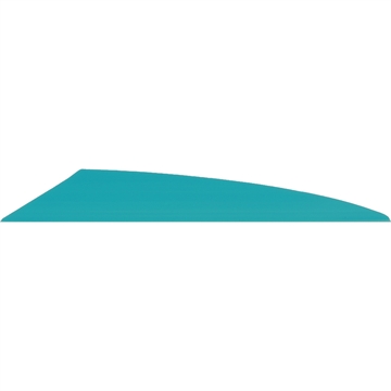 Picture of TAC Vanes TAC Vanes Driver Vanes Turquoise 3.75 in. 100 pk. 80TAC-1000210-1049