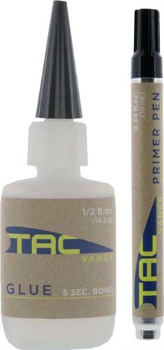 Picture of TAC Vanes TAC Vanes Fletching Kit .5 oz. Glue/.34 oz. Primer Pen 80TAC-0016100-1152