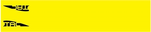 Picture of TAC Vanes TAC Vanes Arrow Wraps Yellow 4.675 x 1.0 in. 13 pk. 80TAC-0135109-1147