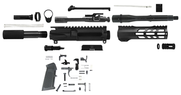 Picture of TacFire AR Build Kit 5.56x45mm NATO 7.50" Barrel Black for AR Platform SSPK556LPK