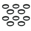 Picture of Tacfire AR-10 Muzzle Brake Crush Black Washers - 10/ct MAR060B