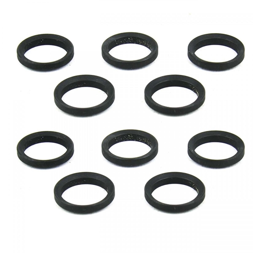 Picture of Tacfire AR-10 Muzzle Brake Crush Black Washers - 10/ct MAR060B