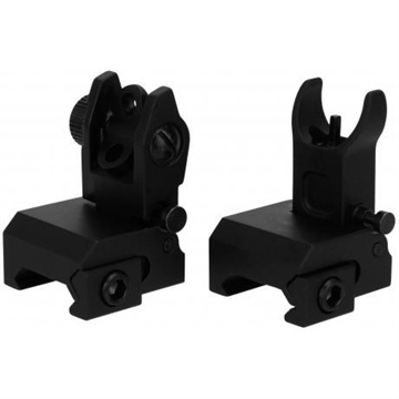 Picture of Tacfire AR Front & Rear Flip Up Iron Sights IS001