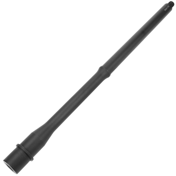 Picture of TacFire AR Barrel 9mm NATO 16" Black Nitride Finish 4150 Chrome Moly Vanadium Steel Material with Threading & 1:10" Twist for AR-15 BAR9MM16BN
