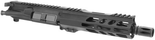 Picture of TacFire BU-556-7 Pistol Upper Assembly 5.56x45mm NATO Caliber with 7" Black Nitride Barrel, Black Anodized 7075-T6 Aluminum Receiver & M-LOK Handguard for AR-Platform Includes Bolt Carrier Group BU5567