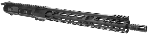 Picture of TacFire Rifle Upper Assembly 308 Win Caliber with 16" Black Nitride Barrel, Black Anodized 7075-T6 Aluminum Receiver & M-LOK Handguard for AR-Platform Includes Bolt Carrier Group BU30816