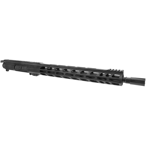 Picture of TacFire BU-9MM-16 Rifle Upper Assembly 9mm Luger Caliber with 16" Black Nitride Barrel, Black Anodized 7075-T6 Aluminum Receiver & M-LOK Handguard for AR-Platform Includes Bolt Carrier Group BU9MM16