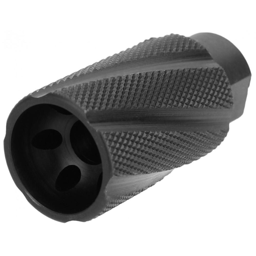 Picture of Tacfire Knurled Linear Compensator Sound & Concussion Forwarder .223/5.56 1/2x28 Black MZ1023