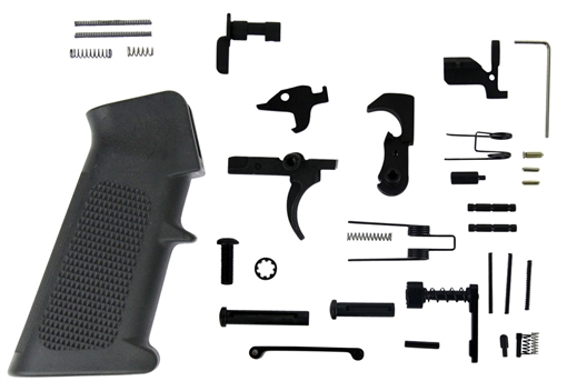 Picture of TacFire AR-15 Lower Parts Kit / A2 Grip (Made in the USA) LPK01-USA LPK01USA