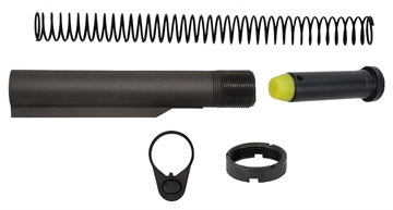 Picture of TacFire Mil-Spec Buffer Tube Black Matte MAR047PCCAP