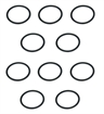 Picture of TacFire AR15 Black Barrel Nut Shim 10 Pack MAR063