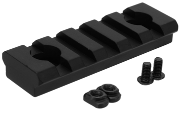 Picture of TacFire M-LOK Accessory Picatinny Rail 2 3/8" Black Anodized MAR105S