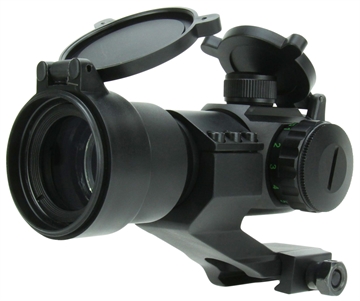 Picture of TacFire 1x30 Dual Illuminated Red/Green Dot Sight Black Anodized 1 x 30 mm 2 MOA Dot RD004