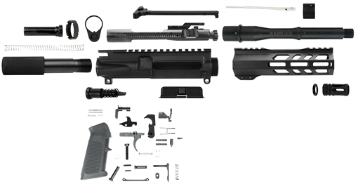 Picture of TacFire Pistol Kit 300 Blackout AR-Pistol Platform Black Steel SSPK300LPK7