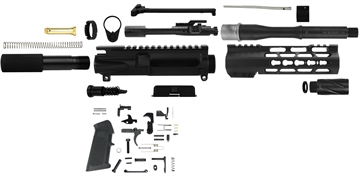 Picture of TacFire AR-15 Pistol Build Kit KeyMod 300 Blackout Black Steel SSPK300LPK7K